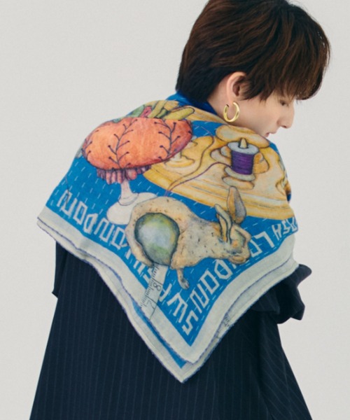 ストール 日常組×ZOZOTOWN ぺいんと レディース メンズ : ZOZOTOWN