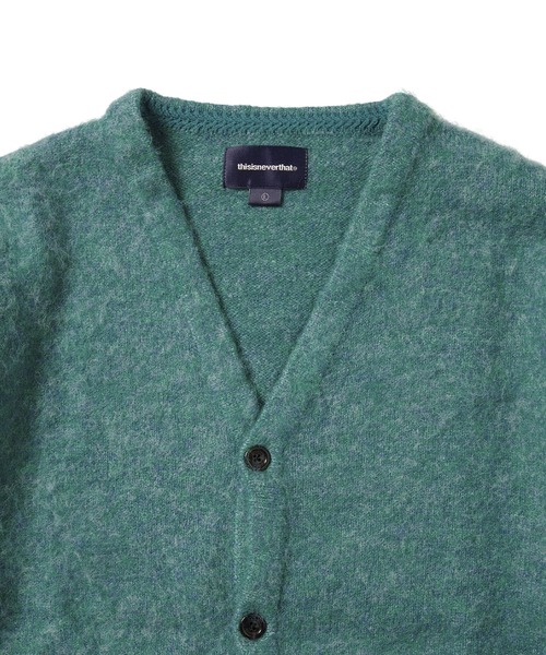FRAMeWORK - あんちょび様用  今季 ☆ hairyカーディガン 完売カラー thisisneverthat カーディガン Hairy Knit Cardigan メンズ