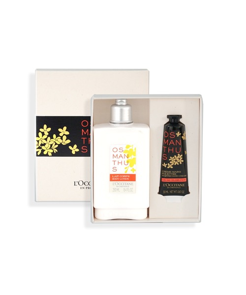 L'Occitane オスマンサス ボディミルク & ハンドクリームセット ロクシタン l'occitane 「数量限定」オスマンサス ボディ＆ハンド