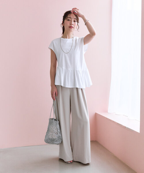 パンツ bonbon La boutique Bonbon スラックス パンツ 「お気に入り選挙5位