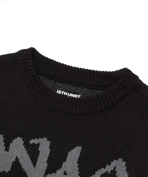 ISTKUNST ニット セーター 「UNISEX」ISTKUNST／ダメージニット