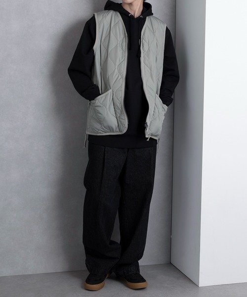 TAION（タイオン） ダウンベスト ベスト 「TAION」MILITARY W-ZIP V