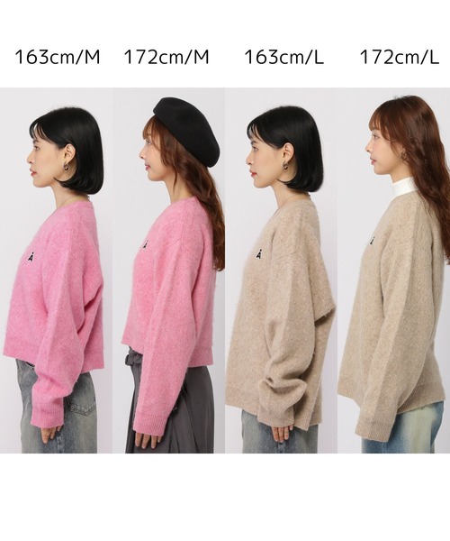 専用☆MUSE  【ADAWAS/アダワス】 Vネックニット　ピンク DEUXIEME CLASSE - 専用☆MUSE 【ADAWAS/アダワス】 Vネックニット