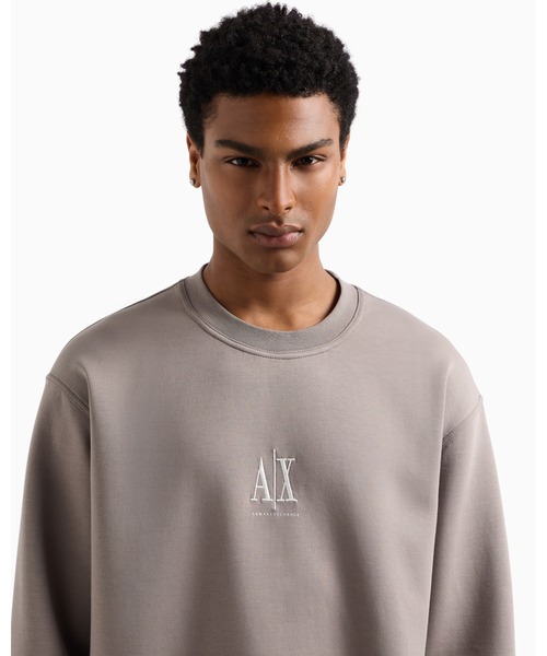 トレーナー スウェット 「A|X アルマーニ エクスチェンジ」ICON クルーネックスウェットプルオーバー レディース ARMANI EXCHANGE トレーナー スウェット 「A|X アルマーニ