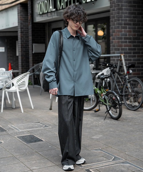 LUCA marioponti レザーショルダーバッグ Rocky Monroe（ロッキーモンロー） ショルダーバッグ PUレザー ビッグ