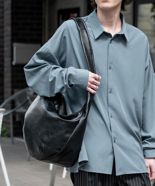 Rocky Monroe（ロッキーモンロー） ショルダーバッグ PUレザー ビッグ