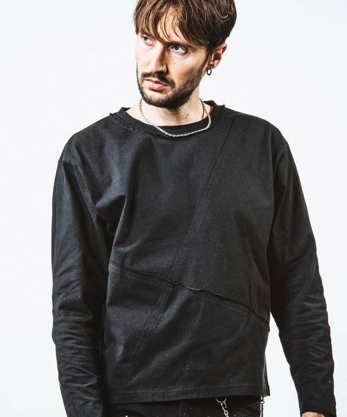 NO ID.（ノーアイディー） tシャツ 「NO ID.」Multi-Seam Short-Length