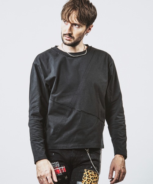 NO ID.（ノーアイディー） tシャツ 「NO ID.」Multi-Seam Short-Length