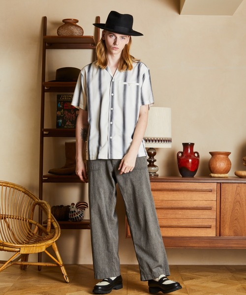 25ss Schott ストライプシャツ STRIPE SS SHIRT/ストライプ SSシャツ | Schott（ショット