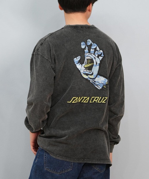 tシャツ 「ムラサキスポーツ限定」SANTACRUZ/サンタクルーズ ロンT バックプリント/カスレプリント ユニセックス 502243407 メンズ | SANTA CRUZ | 06
