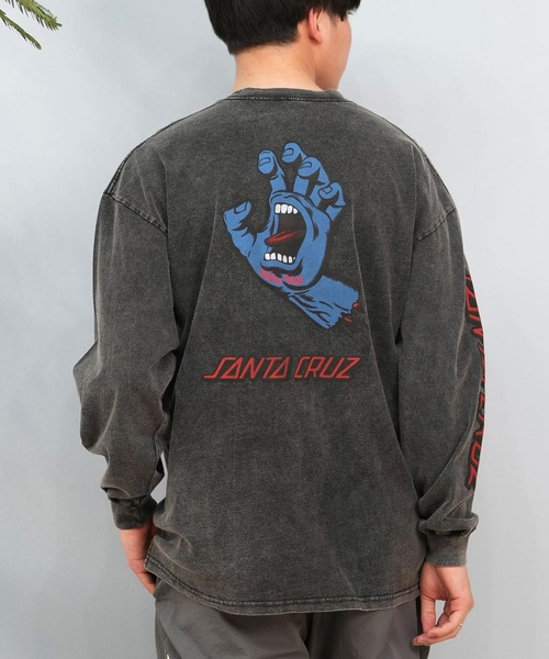 tシャツ 「ムラサキスポーツ限定」SANTACRUZ/サンタクルーズ ロンT バックプリント/カスレプリント ユニセックス 502243407 メンズ | SANTA CRUZ | 07