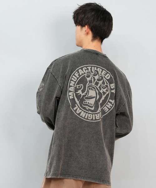 tシャツ 「ムラサキスポーツ限定」SANTACRUZ/サンタクルーズ ロンT バックプリント/カスレプリント ユニセックス 502243407 メンズ | SANTA CRUZ | 11