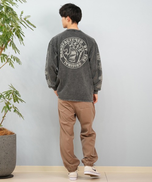 tシャツ 「ムラサキスポーツ限定」SANTACRUZ/サンタクルーズ ロンT バックプリント/カスレプリント ユニセックス 502243407 メンズ | SANTA CRUZ | 15