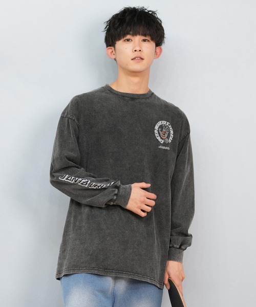 tシャツ 「ムラサキスポーツ限定」SANTACRUZ/サンタクルーズ ロンT バックプリント/カスレプリント ユニセックス 502243407 メンズ | SANTA CRUZ | 18
