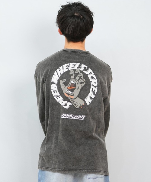 tシャツ 「ムラサキスポーツ限定」SANTACRUZ/サンタクルーズ ロンT バックプリント/カスレプリント ユニセックス 502243407 メンズ | SANTA CRUZ | 19