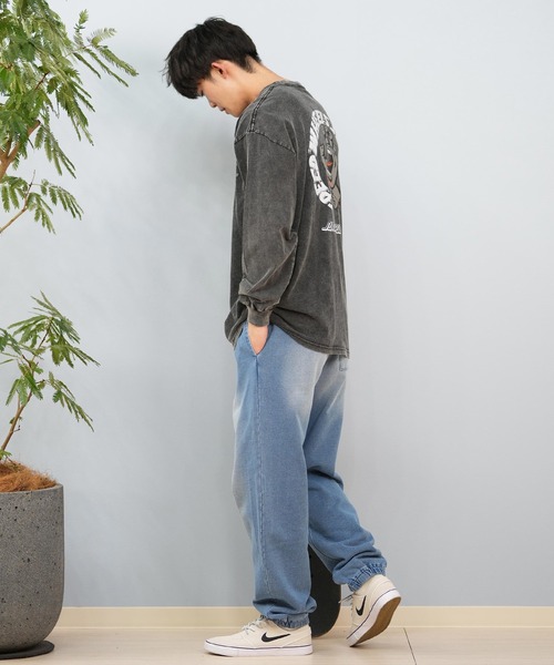 tシャツ 「ムラサキスポーツ限定」SANTACRUZ/サンタクルーズ ロンT バックプリント/カスレプリント ユニセックス 502243407 メンズ | SANTA CRUZ | 21