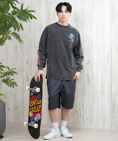 tシャツ 「ムラサキスポーツ限定」SANTACRUZ/サンタクルーズ ロンT バックプリント/カスレプリント ユニセックス 502243407 メンズ | SANTA CRUZ | 27