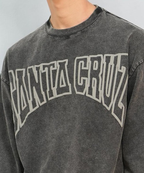 tシャツ 「ムラサキスポーツ限定」SANTACRUZ/サンタクルーズ ロンT バックプリント/カスレプリント ユニセックス 502243407 メンズ | SANTA CRUZ | 16
