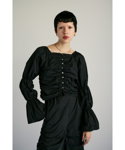 HeRIN.CYE Puff sleeve tops パフスリーブトップス レディース 