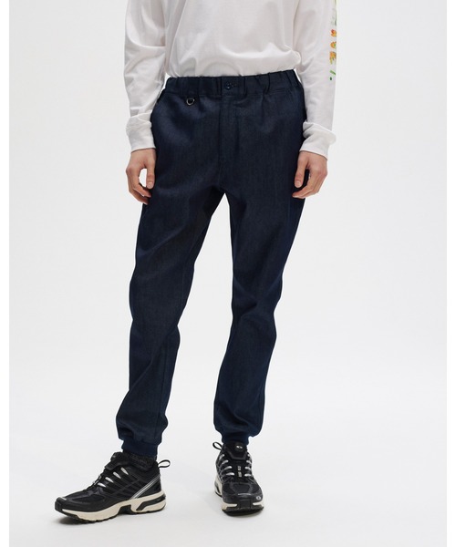 ジーンズ STRETCH DENIM SLIM FIT RIBBED PANTS メンズ レディースの画像