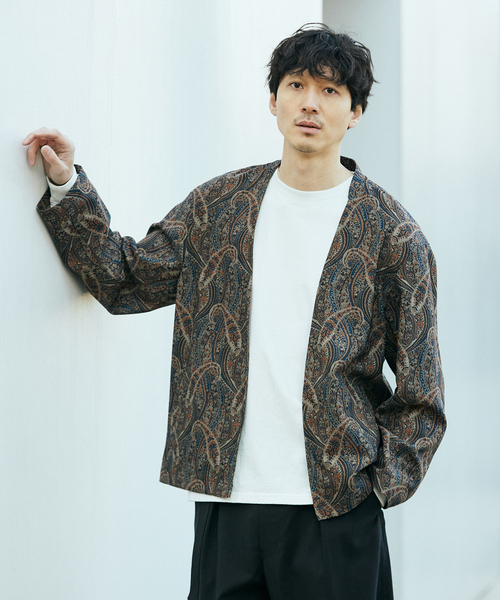ジャーナルスタンダード　ノーカラージャケット JOURNAL STANDARD ジャケット ノーカラージャケット RIRANCHA