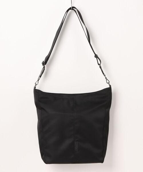 ブラック ナイロン ショルダーバッグ 予約販売】ナイロンミニバッグ ショルダーストラップ付#8309 | KISHIKA