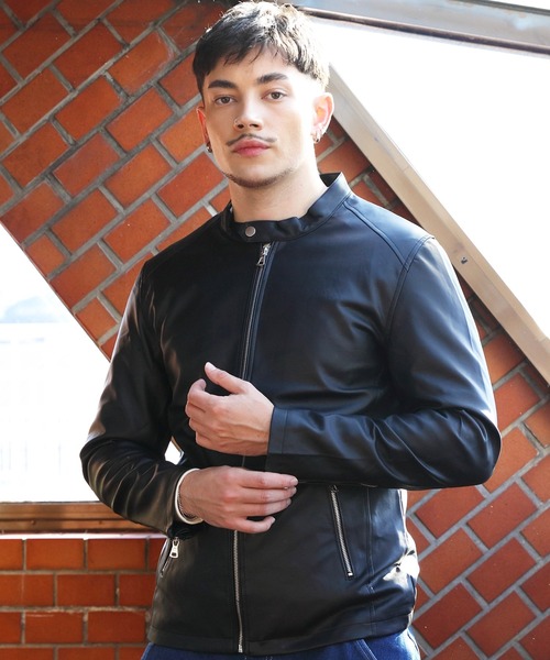 「Beautiful Harmony」 「never acquiesce」ブルゾン MEDIUM マスタード メンズ_画像3