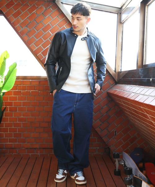 「Beautiful Harmony」 「never acquiesce」ブルゾン MEDIUM マスタード メンズ_画像6