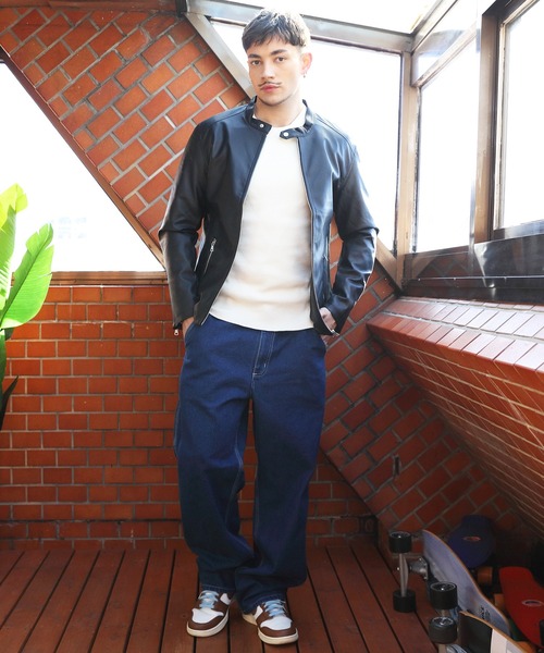 「Beautiful Harmony」 「never acquiesce」ブルゾン MEDIUM マスタード メンズ_画像7