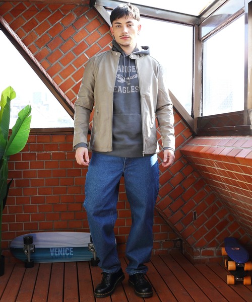 「Beautiful Harmony」 「never acquiesce」ブルゾン MEDIUM マスタード メンズ_画像8