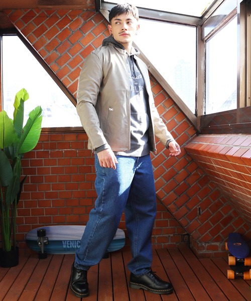 「Beautiful Harmony」 「never acquiesce」ブルゾン MEDIUM マスタード メンズ_画像9