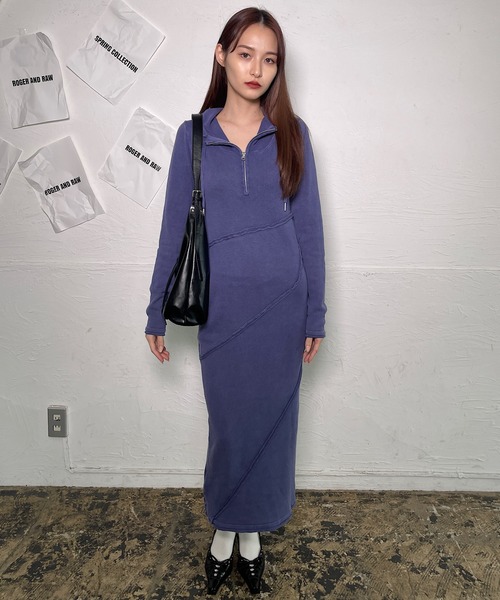 ロング丈のワンピース ロングシャツワンピース - SOÉJU online store｜上質な大人の
