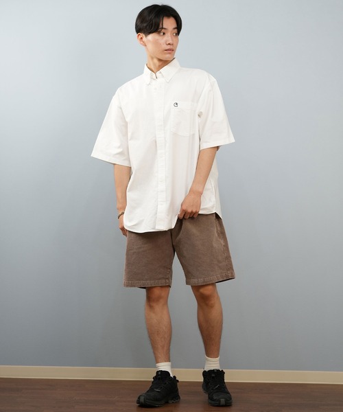 ★ドイツ発*carhartt WIP*Braxton オクスフォード半袖シャツ/A★ ☆ドイツ発*carhartt WIP*Braxton オクスフォード半袖シャツ/C