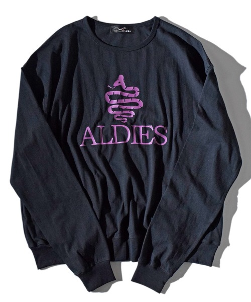 ALDIES（アールディーズ） tシャツ Logo Cut / ロゴカット メンズ