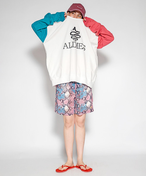 ALDIES（アールディーズ） tシャツ Logo Cut / ロゴカット メンズ