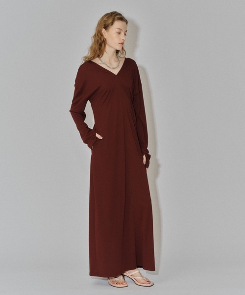 ワンピース 2way V-neck dress /2wayVネックドレス : ZOZOTOWN Yahoo