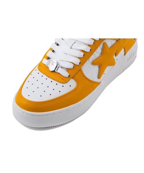 BAPE STA オレンジ/ホワイト スニーカー BAPE STA OS #3（スニーカー）｜A BATHING APE（アベイシング