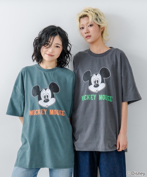 コラボ✨Disney フレームワーク ミッキー ビッグシルエット Tシャツ FRAMeWORK（フレームワーク）の「MICKEY / BIG T2◇（Tシャツ