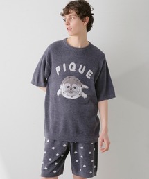 gelato pique パジャマ 「HOMME」あざらしジャガードプル