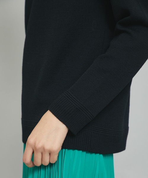 「WRAPINKNOT」 タートルネックニット 0 ホワイト レディース_画像3