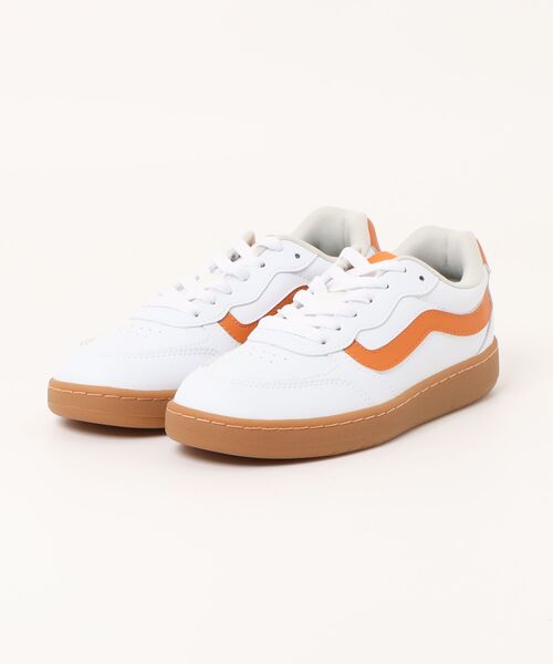 VANS スニーカー ヴァンズ BRAVO ブラボー V2740 GUM WHT/ORG