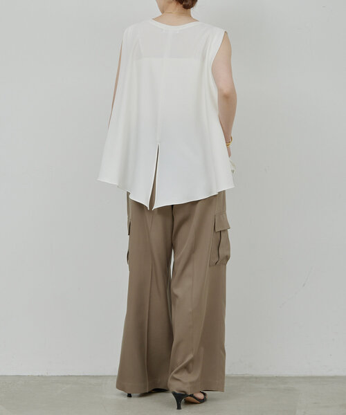 【25SS】【新品】GALLARDAGALANTE サテンカーゴパンツ 25SS】【新品】GALLARDAGALANTE サテンカーゴパンツ