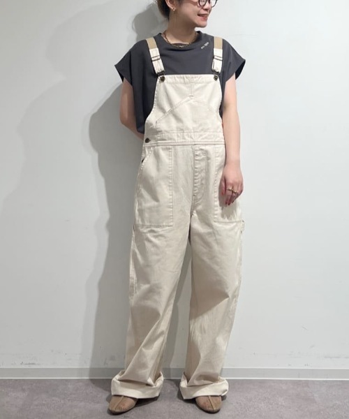 overprint× UNIVERSAL OVERALL コラボオーバーオール over print × UNIVERSAL OVERALL オーバーオール - メルカリ