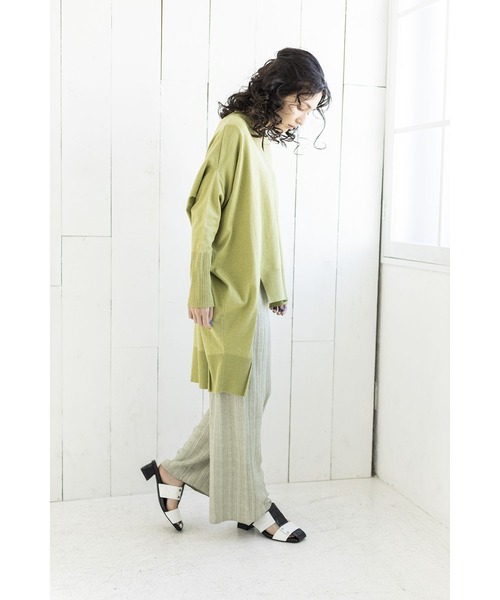 「OSMOSIS」 イージーパンツ ONE SIZE ブラック レディース_画像2