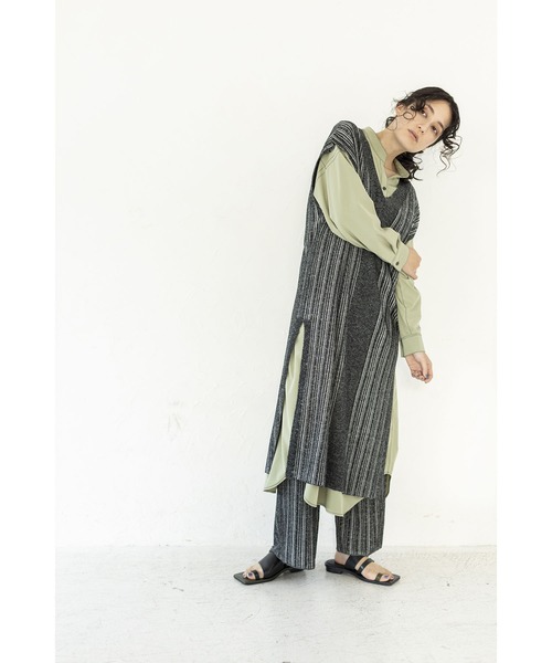 「OSMOSIS」 イージーパンツ ONE SIZE ブラック レディース_画像5