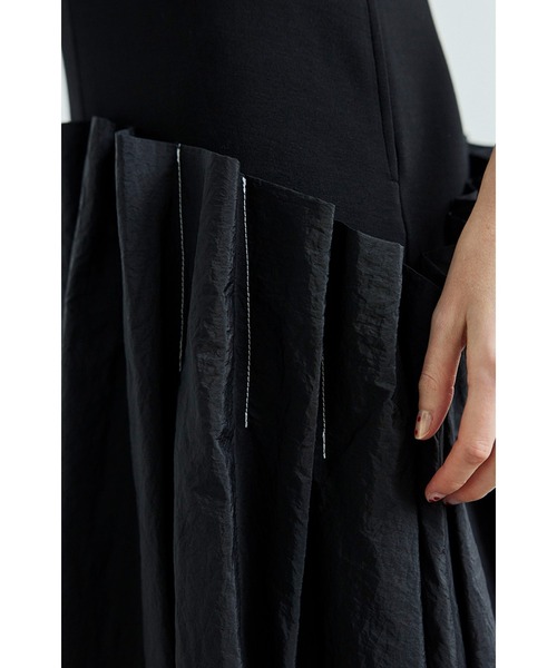 OMMO ワンピース SOLID TUCK OP : ZOZOTOWN Yahoo!店 - 通販 - Yahoo
