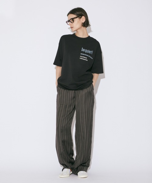 ビューティフルピープル beautiful people Tシャツ ブラック サイズ：36 beautiful people 「beautiful people」 半袖Tシャツ 36