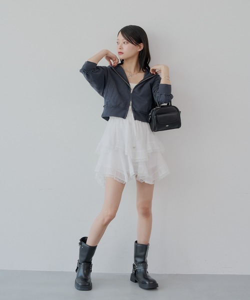 パーカー BASICショートパーカー レディース GYDA パーカー BASICショートパーカー レディース : ZOZOTOWN