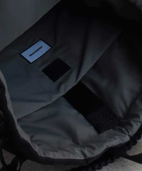 デイバック リュック 「ADAMPATEK/アダムパテック」double pockets drawstring backpack/ダブルポケット ドローストリング バックパック メンズ レディース | ADAM PATEK | 17