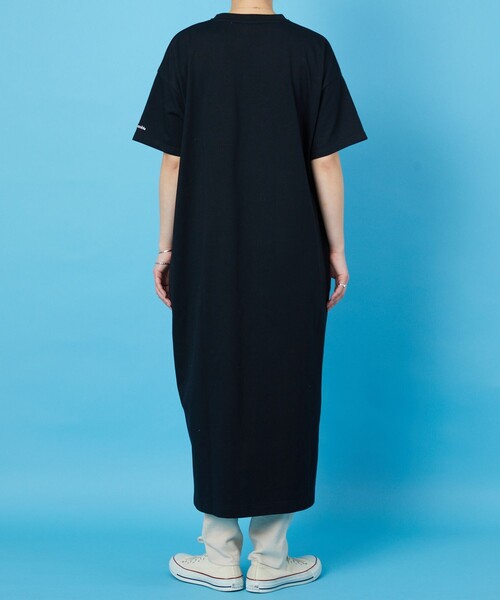 【500円引きクーポン】 FREAK'S STORE 「FREAK'S STORE」 7分袖ワンピース MEDIUM ワンピース